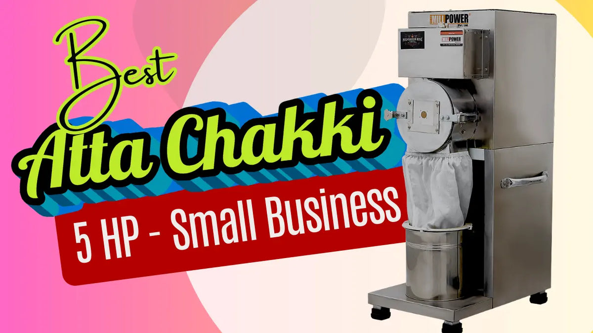 Atta Flour Machine in Kolkata for Commercial Flour Grinding