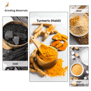 മഞ്ഞൾ പൊടിക്കുന്ന മെഷീൻ - മെറ്റീരിയൽ - റെയിൻഡീർ മെഷിനറി